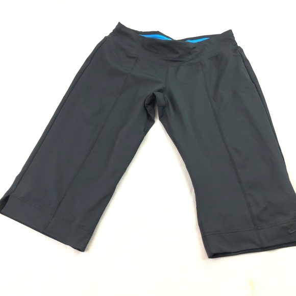 Nike Dri-fit Women’s Work Out Capris M - Picture 2 of 7